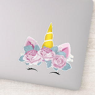 Sticker Cute Unicorn, Little Unicorn, Magic Unicorn