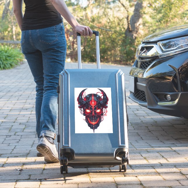Sticker Cyber-démon Seigneur crâne (Valise Insitu)