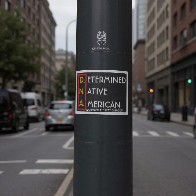 Sticker D.N.A. (RYBW) - Déterminé Amérindien (Créateur téléchargé)