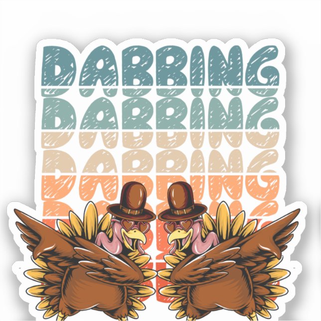 Sticker Dabbing Chicken (Recto)