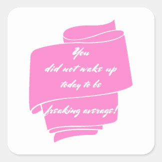 Sticker d'affirmation