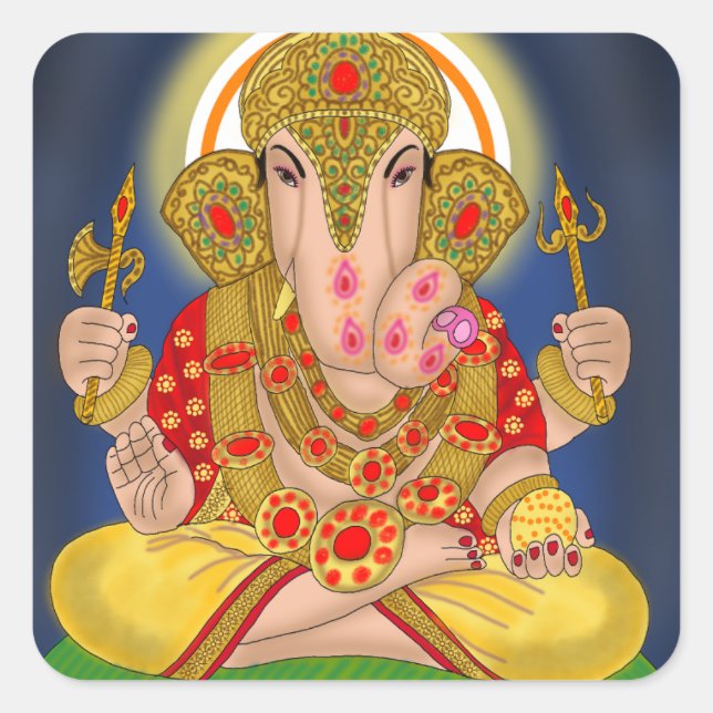 Sticker Dagduseth Ganesha (Devant)
