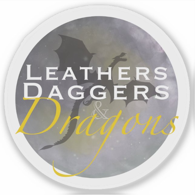 Sticker Daggers de cuir et dragons Quatrième Aile (Devant)