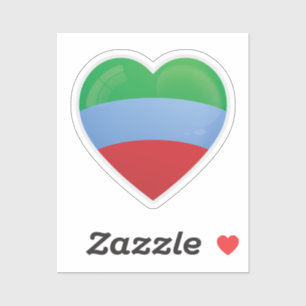 Sticker Daghestan Love