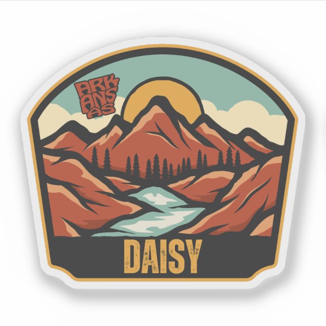 Sticker Daisy, Arkansas  (Devant)