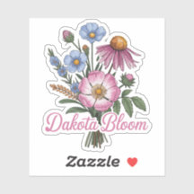 Dakota Wildflower Bloom – Boho Floral Prairie Desi