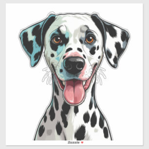 Sticker Dalmatien joueur