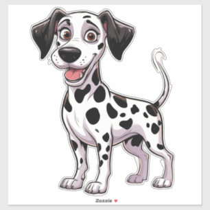 Sticker Dalmatien joueur