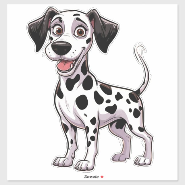 Sticker Dalmatien joueur (Feuille)