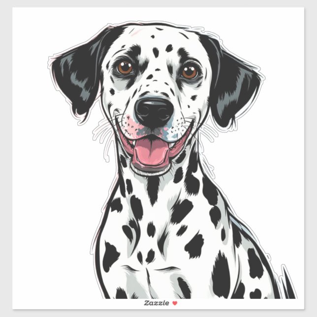 Sticker Dalmatien joueur (Feuille)