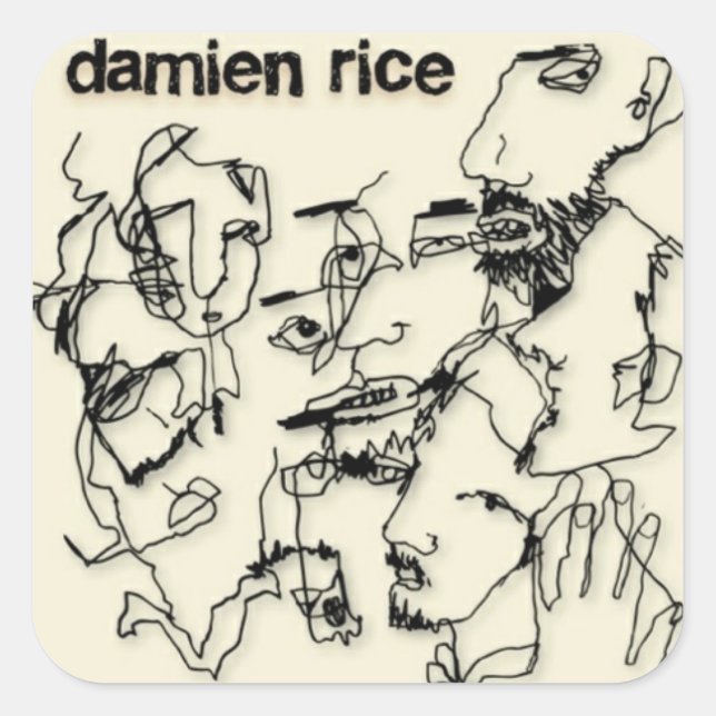 Sticker Damien Rice (Devant)