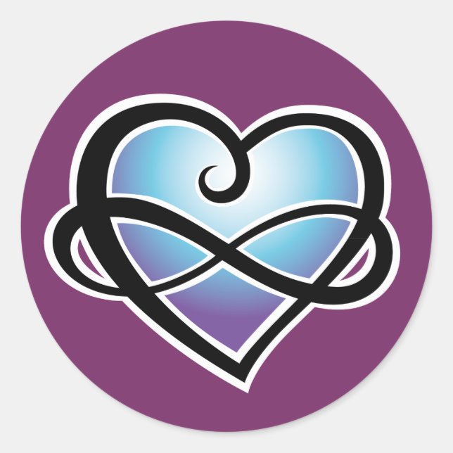 Sticker d'amour infini (Devant)