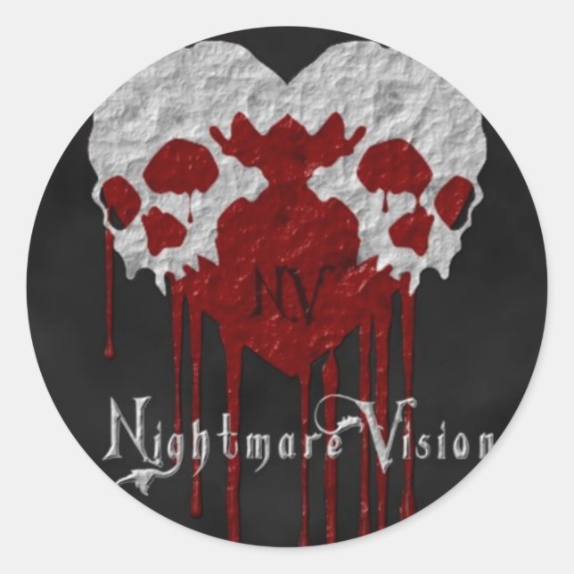 Sticker d'amour mort (Devant)