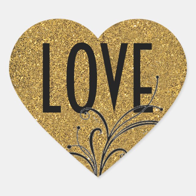 Sticker d'amour/Sceau d'enveloppe (Devant)