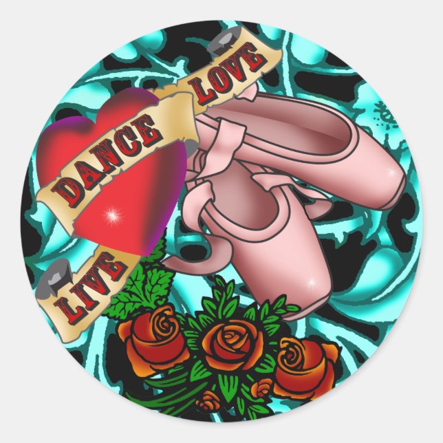 Sticker Dancer Tattoo (Devant)