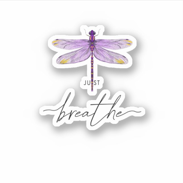 Sticker Dandelion Breathe Medi (Devant)