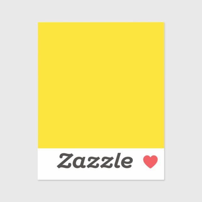 Sticker Dandelion (couleur solide) (Feuille)