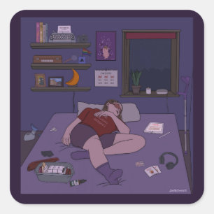 Sticker Dandy Doodlez "Alors et maintenant"