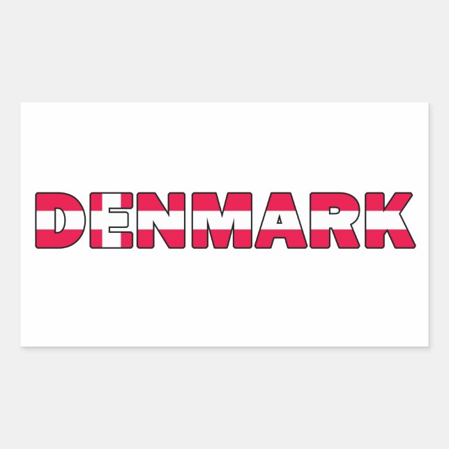 Sticker Danemark (Devant)