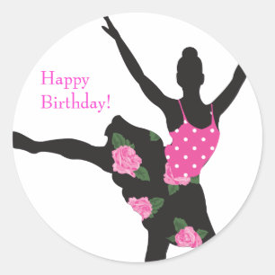 Sticker d'anniversaire pour Rose KRW Ballerina