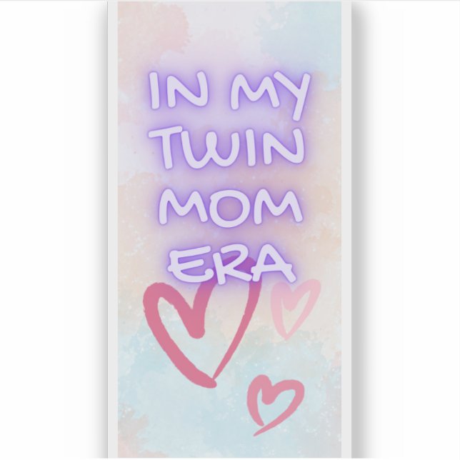 Sticker Dans Mon Époque Maman Twin (Devant)