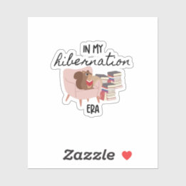 Sticker Dans mon lecteur de l'ère d'hibernation