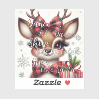 Sticker Danse - Brillant comme Rudolph Donner comme Père N