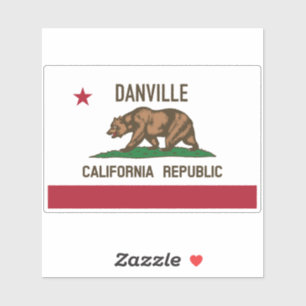 Sticker Danville Californie