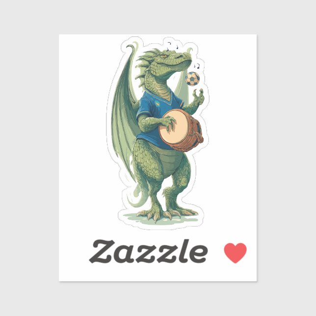 Sticker Darbuka Dragon Midfielder (Feuille)