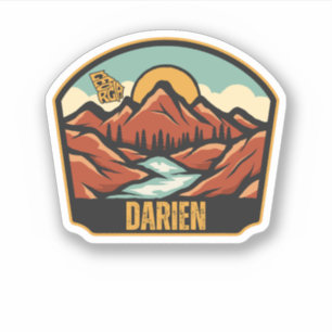 Sticker Darien, Géorgie