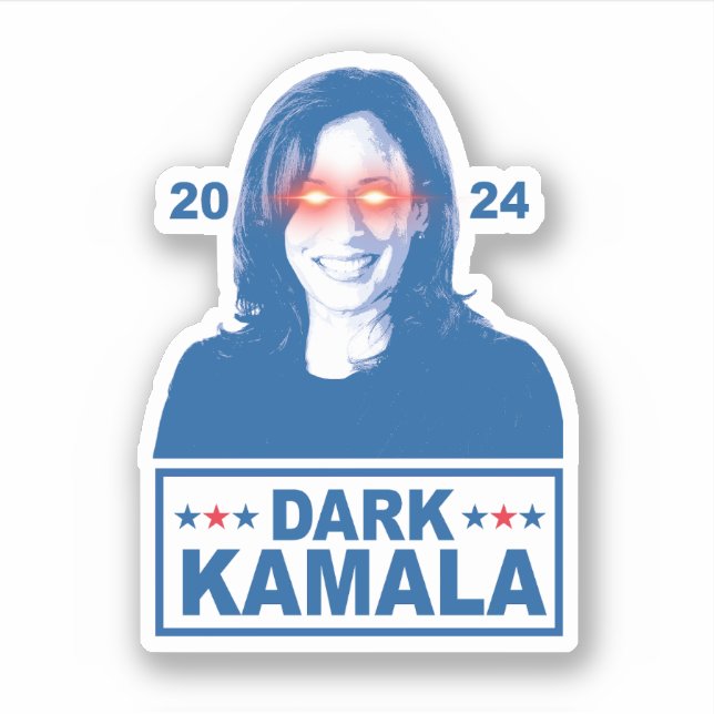 Sticker Dark Kamala 2024 (Devant)