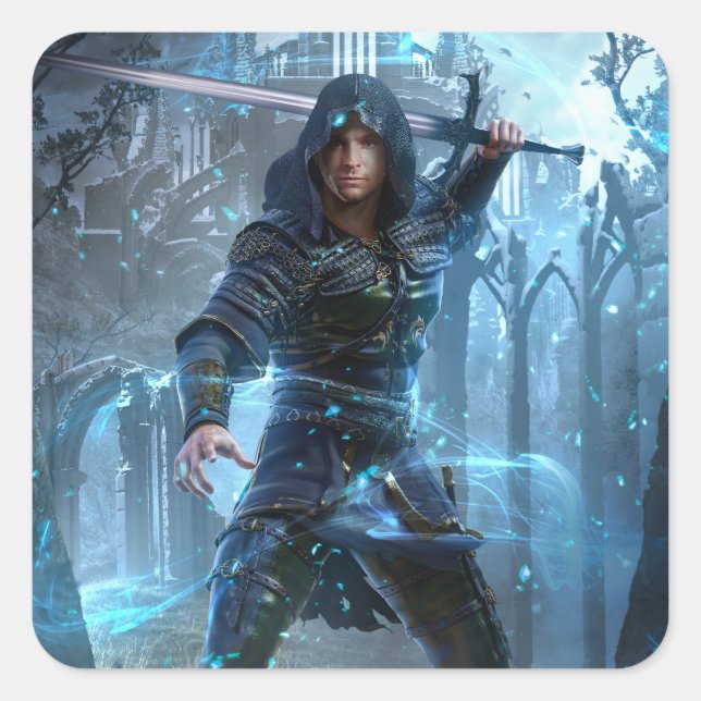 Sticker d'art Imaginaire épique Blackmark (Devant)