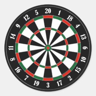 Sticker Dartboard