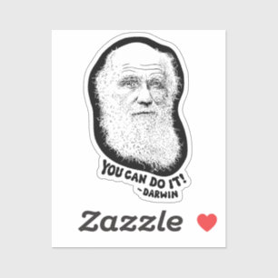 Sticker Darwin - Vous Pouvez Le Faire