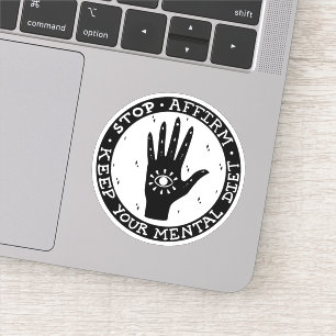 Sticker d'attestation et de manifeste