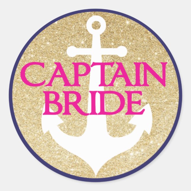 Sticker de bachelorette nautique - Dernière voile (Devant)