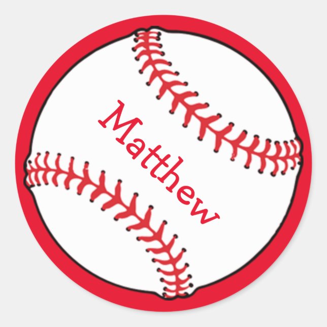 Sticker de baseball (Devant)