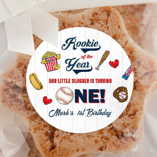 Sticker de baseball de la recrue de l'année