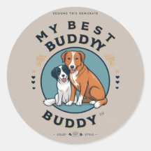 Sticker de Buddy Pawsome