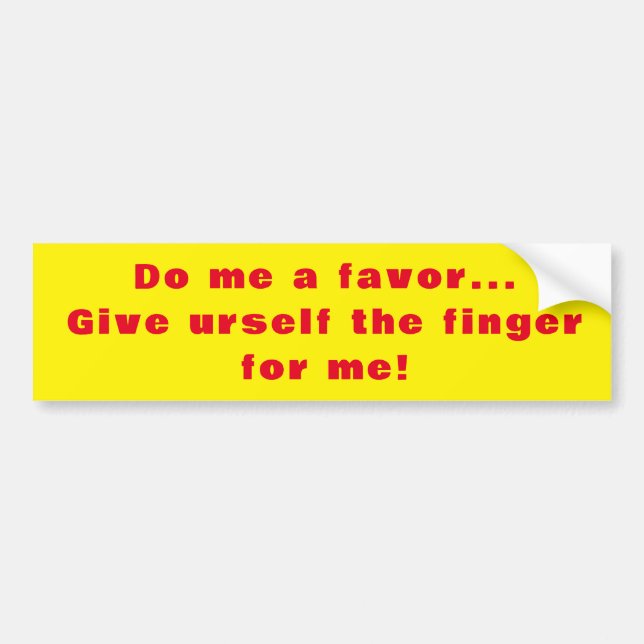 STICKER DE BUMPER PARFAIT (Devant)