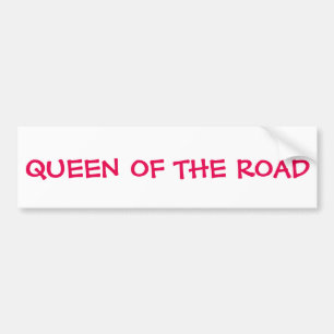 Sticker De Bumper Queen Of The Road