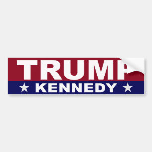STICKER DE BUMPER TRUMP KENNEDY