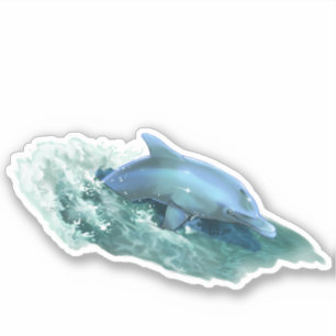 Sticker de charité pour le surf Dolphin Hurricane 