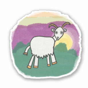Sticker de chèvre