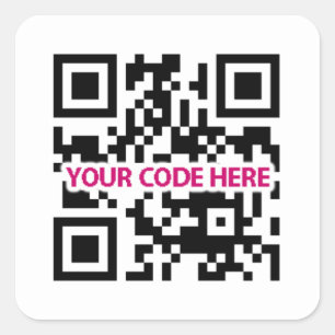 Sticker de code QR