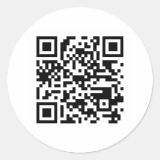 Sticker de code QR - Arrondi
