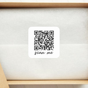 Sticker de code QR personnalisé