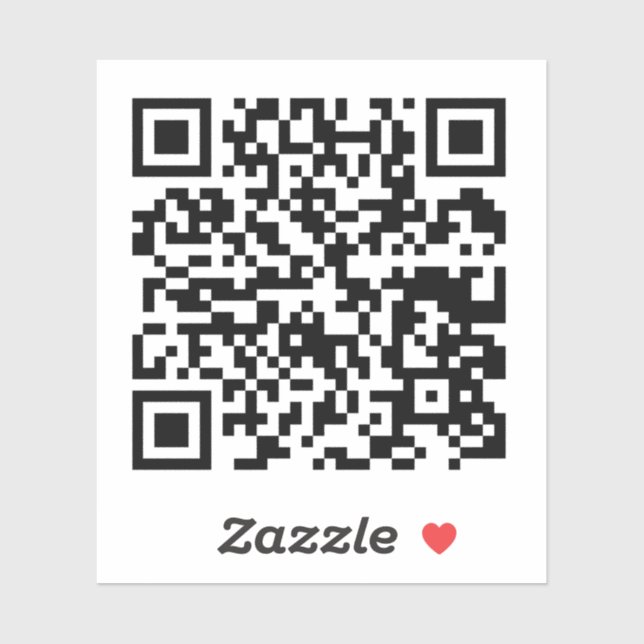 Sticker de code QR professionnel (Feuille)