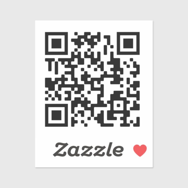 Sticker de code QR professionnel (Feuille)