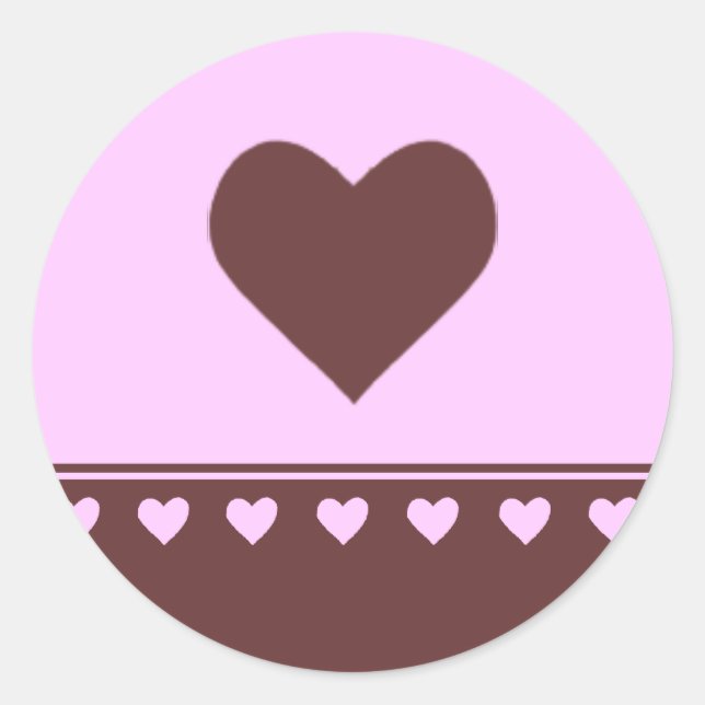 Sticker de coeur (Devant)